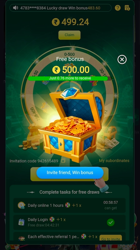 ffbet game free bonus 500 rupees